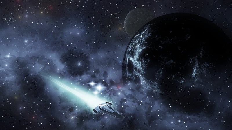 Futuristic Space Station